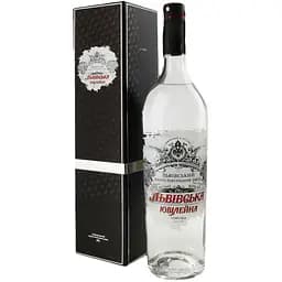 Водка Львівська Ювілейна в коробке 40% 0.75 л
