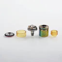 Дрип-атомайзер для вейпу Pyro V2 BF RDTA Rainbow (am201) - мініатюра 4