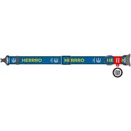 Нашийник для собак Waudog Nylon Патрон, з QR паспортом, металева пряжка-фастек L, 31-49х2,5 см - мініатюра 2