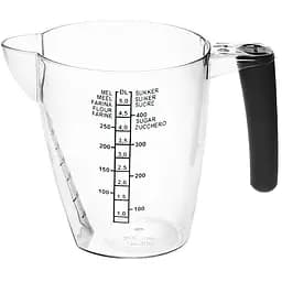 Мірна склянка Plast Team з гумовою ручкою 0.5 л (3011)