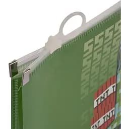Папка-конверт Yes Minecraft Creeper B5 на блискавці (492350) - мініатюра 2