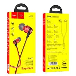 Навушники Hoco Platinum sound universal earphone with mic M85 - мініатюра 2