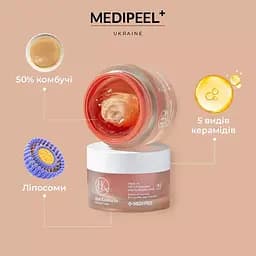 Уцінка. Ампульний крем для обличчя Medi-Peel Hyal Kombucha Tea-Tox Cream зволожувальний  з комбучею 50 мл  - мініатюра 2