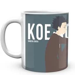 Кружка GeekLand Silent Voice Форма голоса Ишида Нишимия SV 02.18 330 мл белая