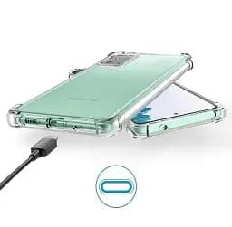 Панель BeCover Anti-Shock для Samsung Galaxy M13 4G SM-M135 Clear (707888) - мініатюра 3