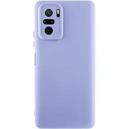 Чехол Silicone Cover Lakshmi Full Camera (AAA) для Xiaomi Redmi Note 10 / Note 10s / Poco M5s Сиреневый / Dasheen