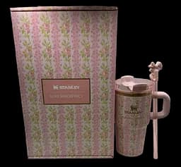 Термокухоль Stanley Quencher H2.0 Tumbler з неіржавкої сталі 0,59 л LoveShackFancy Pink Roses KT6007860