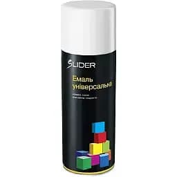 Емаль Slider color 19010 біла глянцева 400 мл