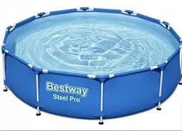 Каркасний круглий басейн Bestway Steel Pro 305×76 см, об’єм 4678 л, без фільтра - мініатюра 4