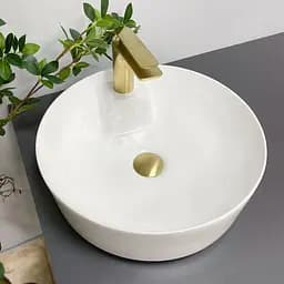 Умивальник VBI Rieti white накладний VBI-015500, Білий