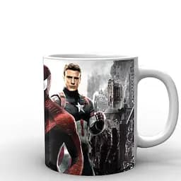 Кружка GeekLand Человек-Паук Spider-Man Iron Man Captain America SM.02.014.273 330 мл белая