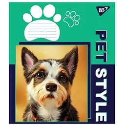 Зошит учнівський "Pet style" Yes 766310 12 аркушів (4823092274700)(SC)