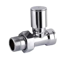 Кран вентильний прямий з американкою Solomon 3/4″ chrom 1865 000002168