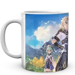 Кухоль GeekLand Genshin Impact Геншин Імпакт Альбедо Ітер GN 02.628 330 мл білий