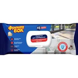 Серветки господарські вологі Фрекен Бок антибактеріальні 48 шт