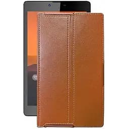 Чохол StatusCASE з екошкіри для планшету Impression ImPad M701 Коричневий