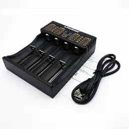 Зарядний пристрій LiitoKala Lii 402 Black (az011) - мініатюра 7