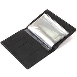 Шкіряна обкладинка для документів GRANDE PELLE 10,5х14х2 см acs0018516 - мініатюра 5