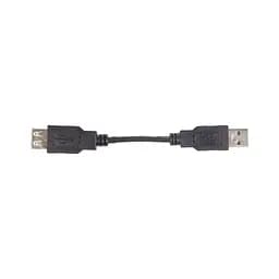 Дата кабель USB 2.0 AM/AF 0.1m PowerPlant (KD00AS1209)