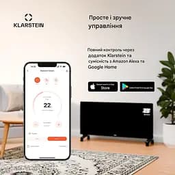 Конвекційний обігрівач Klarstein Bansin Smart 1500 (10046400) - мініатюра 6