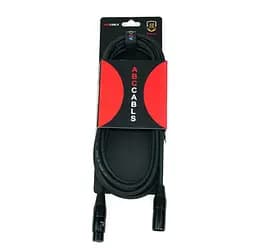 Мікрофонний кабель балансний XLR Male — XLR Female ABCCABLS MA009-L6 6м - мініатюра 2