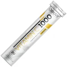 Витамины и минералы OstroVit Vitamin C 1000, 20 шипучих таблеток лимон