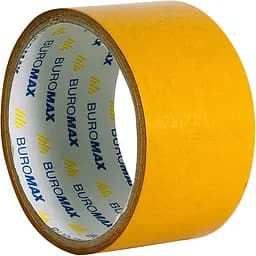 Клейка стрічка Buromax двохстороння на поліпропіленовій основі 48 мм х 5 м (BM.7509)м