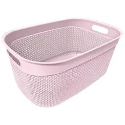 Корзина Uscan Plastic Drop прямоугольная 33 л розовая (168001.1)