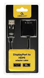 Перехідник Cablexpert DisplayPort на HDMI AB-DPM-HDMIF-002 (AB-DPM-HDMIF-002) - мініатюра 2