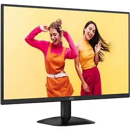 TFT 27" AOC Q27B35E, QHD IPS, 75Гц, HDMI, DP, чорний - мініатюра 2