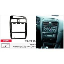Перехідна рамка Carav Toyota Avensis (22-2219) - мініатюра 5