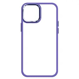 Чехол для Apple iPhone 14, UNIT2, фиолетовый, ударопрочный, прозрачный противоударный чехол-накладка из TPU и поликарбоната (PC), с защитными бортиками, защита всего корпуса от ударов и царапин, ArmorStandart (ARM69942) - мініатюра 2
