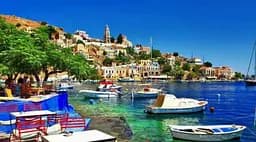 Алмазна мозаїка на підрамнику Блакитна гавань 40×50 см 71232_BGLE