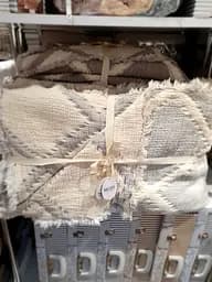 Муслінове покривало Moss Home Ivory Gri 230х250 см pbe0051373 - мініатюра 3