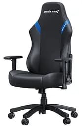 Ігрове крісло Anda Seat Luna Size L Black/Blue PVC (AD18-44-BS-PV) - мініатюра 5