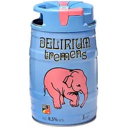 Пиво Delirium Tremens светлое 8.5% 5 л