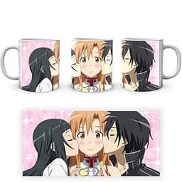 Кухоль GeekLand Sword Art Online Майстра меча онлайн Асуна Кіріто Юї SAO 02.19 330 мл білий - мініатюра 4