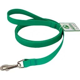 Повідець з водонепроникної стрічки Lucky Pet, 120х2,5 см, м'ятний