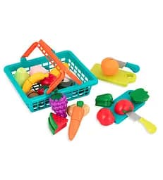 Ігровий набір Battat Овочі-фрукти, на липучках, 37 шт. (BT2534Z)
