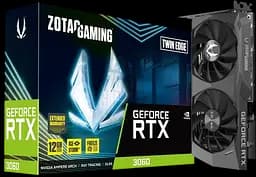 Видеокарта GeForce RTX 3060 12GB ZOTAC Twin Edge (ZT-A30600E-10M) Б/У