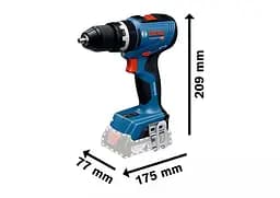 Шурупокрут-дриль ударний акумуляторний Professional GSB 18V-65 18В Bosch teh0025357 - мініатюра 5