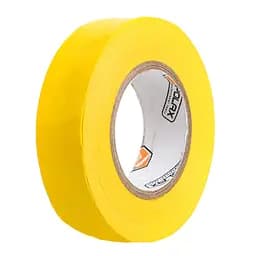 Ізоляційна стрічка ПВХ Polax жовта 20 м (101-091)
