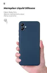 Чехол ArmorStandart ICON для Samsung A04e / M04 / F04 Camera cover Dark Blue (ARM65142) - мініатюра 7