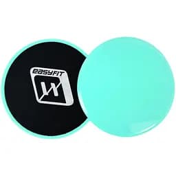 Диски для глайдинга EasyFit мятные (пара) (EF-1425-M)