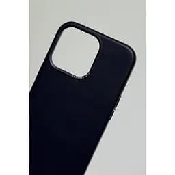 Оригінальний шкіряний чохол Decoded Leather Case MagSafe для iPhone 13 Pro (6.1") Matt Navy Blue - мініатюра 7