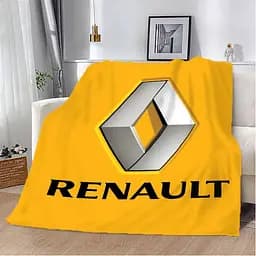 Плед плюшевий на подарунок 3D Renault 160х200 см