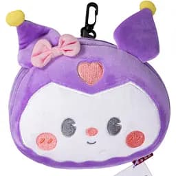 Дорожный набор 2 в 1 Kuromi подушка-трансформер и маска для сна HP-56-23V