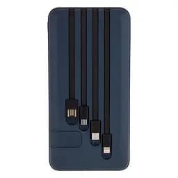 Зовнішній акумулятор Remax Hunergy 30000 mAh (RPP-199) 22.5W PD+QC синій - мініатюра 2
