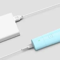 Машинка для стрижки дітей MiJia lusn Mute, Baby Electric Hair Clipper Trimmer Green - мініатюра 3