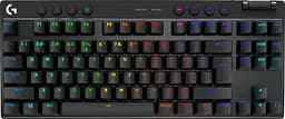 Клавиатура для геймеров Logitech G Pro X TKL LightSpeed с подсветкой черная (920-012136)